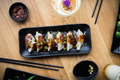 image of SZECHUAN SPICY DUMPLINGS