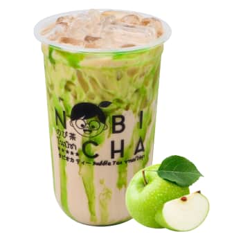 Apple Milk Tea