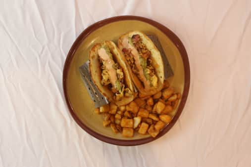 Bacon & Chorizo Tacos