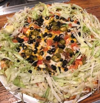image of LARGE- TACO PIZZA