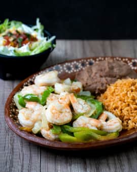 image of Shrimp Fajitas