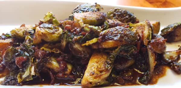 Honey Balsamic Brussel Sprouts