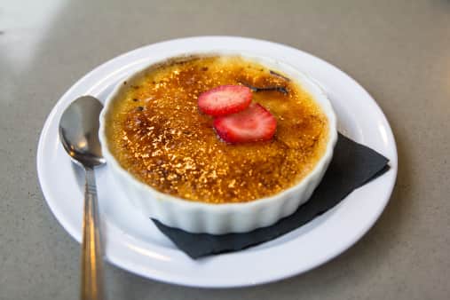 image of Homemade Creme Brulee 