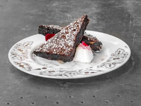 image of Mandarin Chocolate Brownie