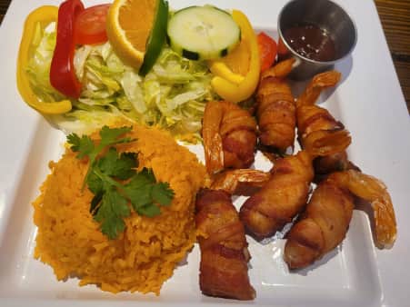 image of Brochetas de camaron