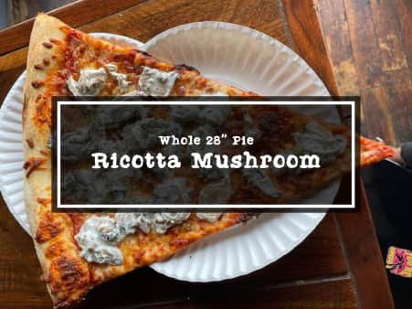 image of Whole 28" Ricotta Mushroom