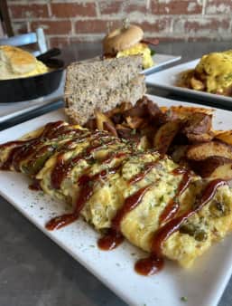 Brie & Bacon Omelet
