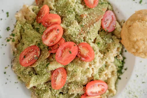 Mushroom Veggie Mac