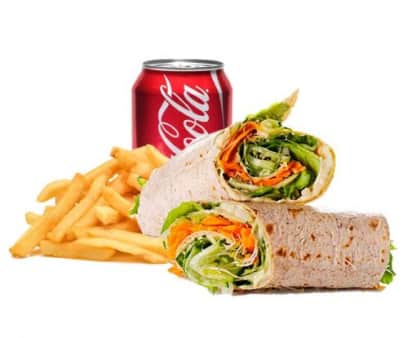 image of Chicken Wrap Combo
