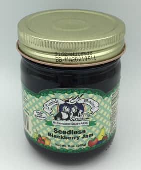 No Sugar Added Seedless Blackberry Jam - 9 oz.