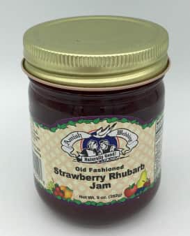 Strawberry Rhubarb Jam - 9 oz.