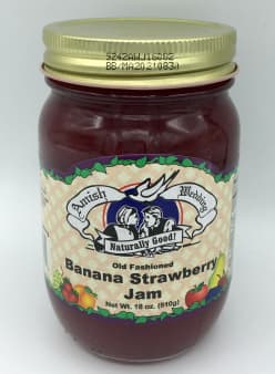 Banana Strawberry Jam - 18 oz.