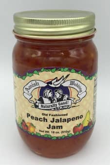 Peach Jalapeño Jam - 18 oz.