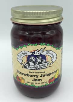 Strawberry Jalapeño Jam - 18 oz.