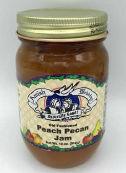 Peach Pecan Jam - 18 oz.