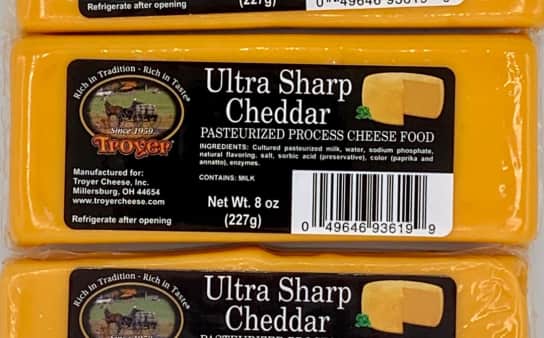 Ultra Sharp Cheddar Cheese - 1/2 Pound