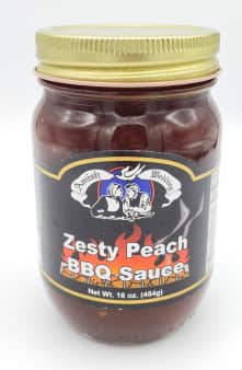 Zesty Peach BBQ Sauce