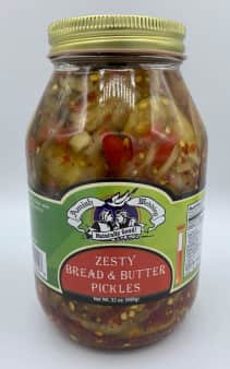 Zesty Bread N Butter Pickles