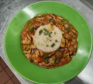 Chicken & Andouille Etouffe