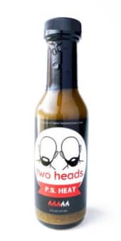 Two Heads Hot Sauce - P.S. Heat