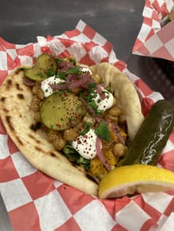 image of SEASONAL VEGETABLE PITA