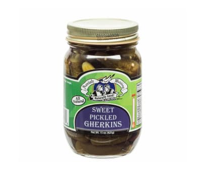 Sweet Pickled Gherkins
