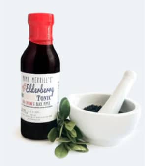 Spicy Elderberry & Turmeric Tonic - Mama Merrill's