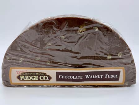 Chocolate Walnut Fudge - Mackinac Island