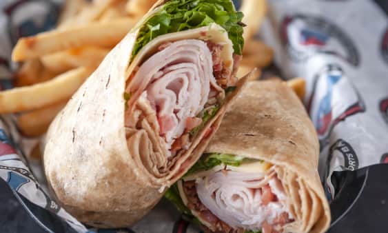 Turkey Gouda BLT Wrap