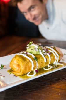 Beef Birria Chimichanga