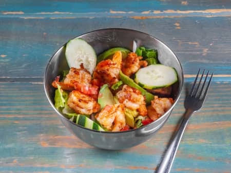 image of Salad with Grilled Shrimp