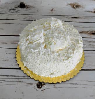 White Champagne Cake