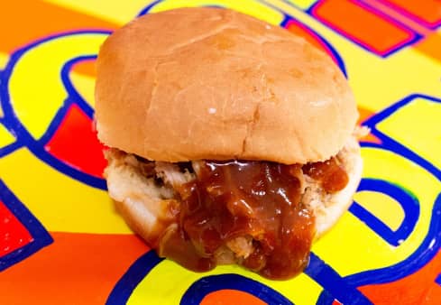 Round Chopped BBQ Pork