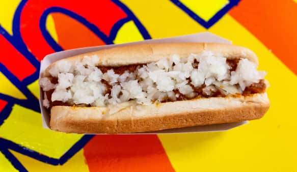 Short Coney Sauce & Onion