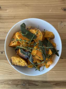 image of Slow-Roasted Sweet Potatoes