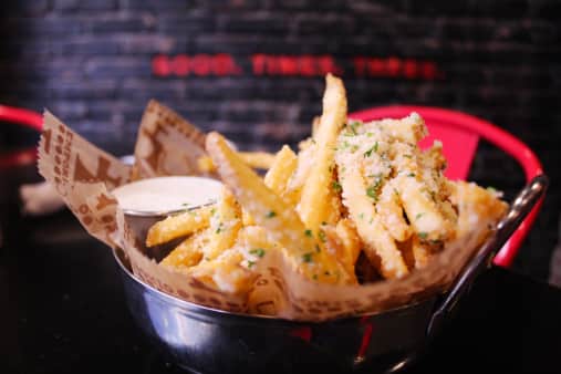 Parm Herb Fries