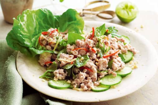 image of Spicy Chk, Pk & Shr Salad