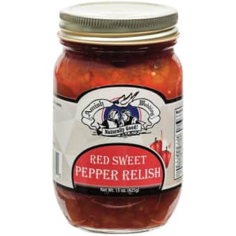 Red Sweet Pepper Relish Pints