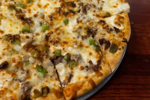 Philly Cheesesteak Pizza