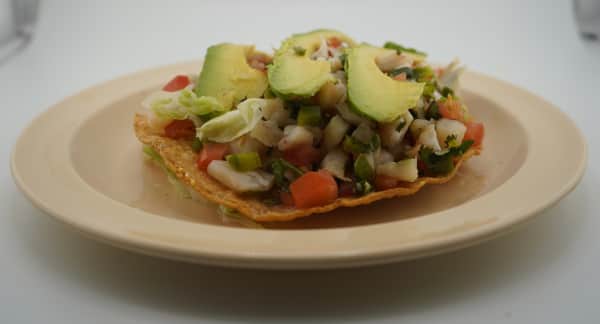 image of TOSTADA DE CEVICHE