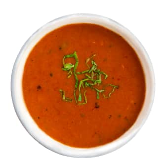 image of Roasted Red Pepper & Gouda Bisque - Cup