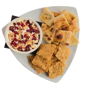 image of Warm Herbed Goat Cheese