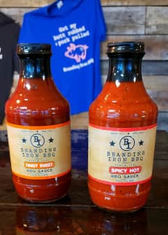 image of BBQ Sauce Jar - Hot