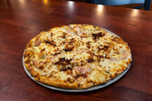 Chicken Cordon Bleu Pizza
