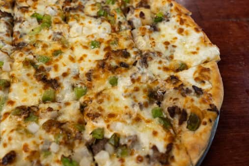 Philly Cheesesteak Pizza