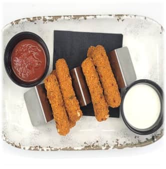 Fireside Cheese Sticks (v)