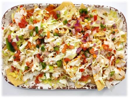 Buffalo Chicken Nachos - Half