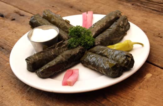 Stuffed Grape Leaves - Dozen