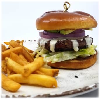 Jalapeno Queso Baja Burger