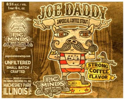 image of Pig Minds Joe Daddy - 16.9 oz bottle